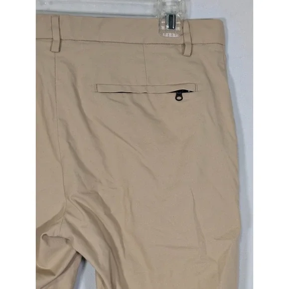 Bonobos 3XDry Tech Pants Mens 30x30 Khaki Tailor Fit Performance Stretch - Picture 5 of 12